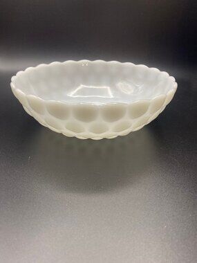 Anchor Hocking Milkglass Bubble Bowl